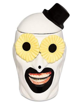 Art the Clown Daisy Glasses Lid Coffee Mug 12 oz. - Terrifier