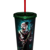 Art the Clown Holding Weapon Cup with Straw 20 oz. - Terrifier