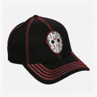 Jason Mask Snapback Hat - Friday the 13th