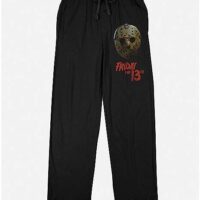 Jason Voorhees Realistic Mask Lounge Pants - Friday the 13th