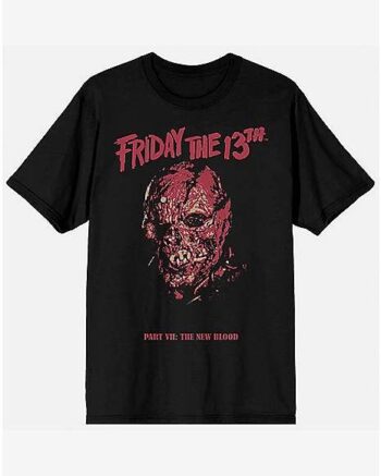 Jason Voorhees Unmasked T Shirt - Friday the 13th