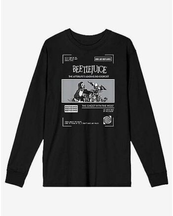 Beetlejuice Long Sleeve T Shirt