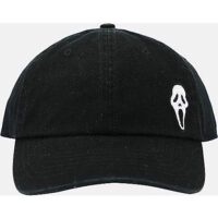 Black Ghost Face Icon Dad Hat