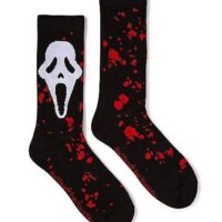 Bloody Ghost Face Crew Socks