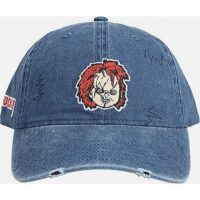 Distressed Blue Chucky Dad Hat