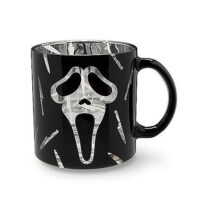 Ghost Face Knife Glass Mug - 20 oz.