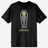 Here Lies Beetlejuice Coffin T Shirt