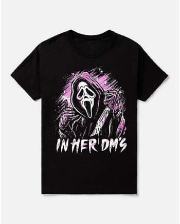 In Her DM's Ghost Face T Shirt