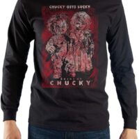 Bioworld Bride of Chucky Horror Movie Mens Graphic Tee