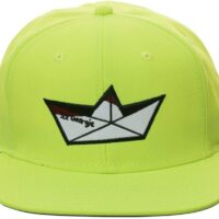 Bioworld IT Horror Movie SS Georgie Paper Boat Neon Yellow Adjustable Hat