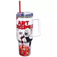 Art Crispies Travel Tumbler with Straw 40 oz. - Terrifier