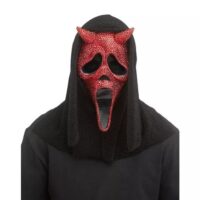 Bling Devil Ghost Face Half Mask