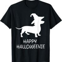 Fun Dachshund Weenie Dog Halloween T-Shirt