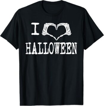 Fun Halloween Heart Lover T-Shirt