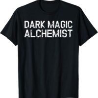 Fun Simple Dark Magic Alchemist Halloween T-Shirt