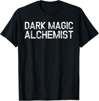 Fun Simple Dark Magic Alchemist Halloween T-Shirt