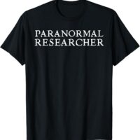 Fun Simple Men Women Paranormal Researcher Hunter Costume T-Shirt