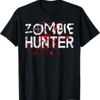 Fun Simple Zombie Hunter Halloween Costume T-Shirt