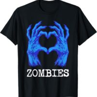 Fun Zombie Heart Lover Halloween T-Shirt