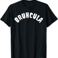 Funny Bruh Vampire Halloween T-Shirt