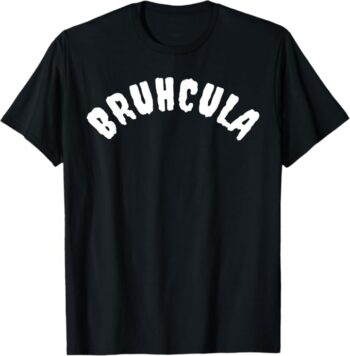 Funny Bruh Vampire Halloween T-Shirt