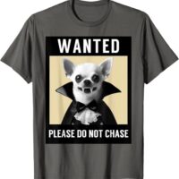 Funny Fun Chihuahua Vampire Spooky Halloween T-Shirt