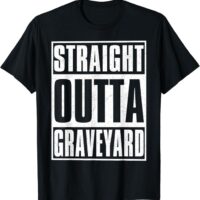 Funny Paranormal Ghost Zombie Graveyard Halloween Costume T-Shirt