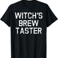 Funny Simple Witch's Brew Taster Halloween T-Shirt