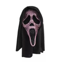 Ghost Face Pink Bling Full Mask