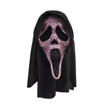 Ghost Face Pink Bling Full Mask