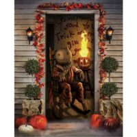 Sam Trick ’r Treat Door Cover