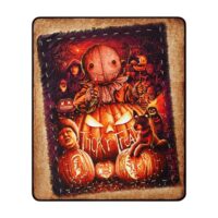 Sam Trick 'r Treat Group Fleece Blanket