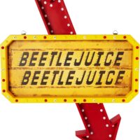 Spirit Halloween Beetlejuice LED Marquee Sign | Officially Licensed | Halloween Decor | Tim Burton | Home Décor | Indoor Decor