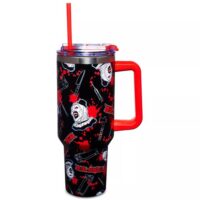 Terrifier Icons Travel Tumbler with Straw - 40 oz.