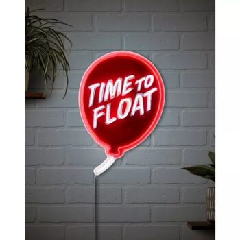 Time to Float Neon LED Light-Up Sign - It Chapter Two