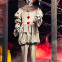 6FT Animated IT Pennywise Clown Halloween Decoration