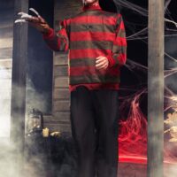 6FT Nightmare on Elm St. Freddy Krueger Animatronic Halloween Decoration