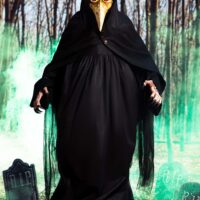 7.5FT Giant Animatronic Plague Doctor Halloween Decoration