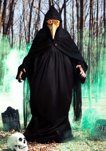 7.5FT Giant Animatronic Plague Doctor Halloween Decoration