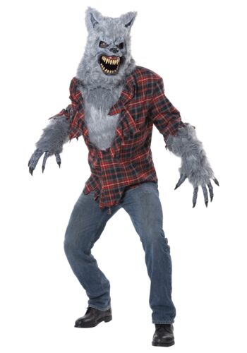 Gray Lycan Werewolf Costume for Adults