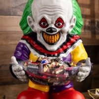 Scary Clown Candy Bowl Halloween Decoration