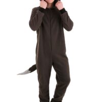 Wolf Jumpsuit Costume for Adults