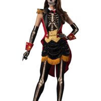 Women's Skeleton Ringmistress Costume