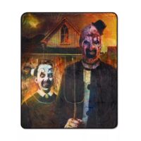 Art the Clown American Goth Fleece Blanket - Terrifier