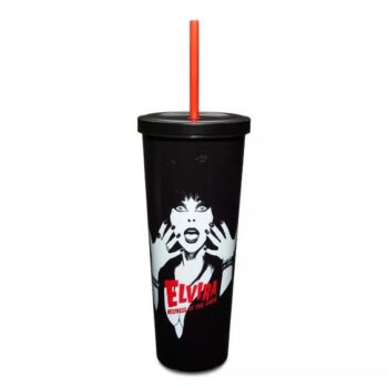 Shocked Elvira Cup with Straw - 24 oz.