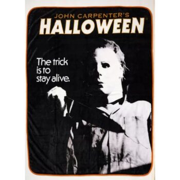 Michael Myers Vintage Knife Wielding Blanket - Halloween