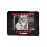 Scream What's Your Favorite Scary Movie Fleece Blanket