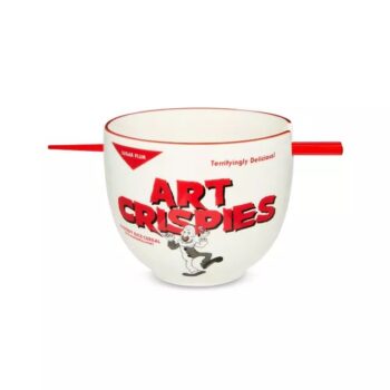 Terrifier Art Crispies Bowl with Chopsticks