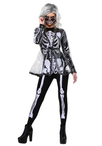 Women's Fierce Skeleton Costume - FOREVER HALLOWEEN