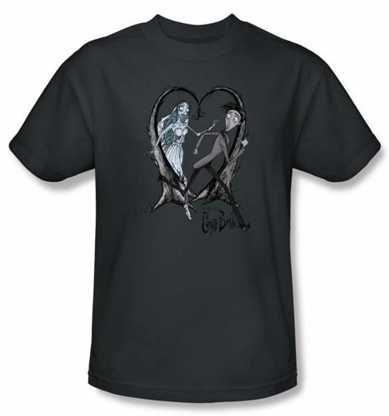 Corpse Bride Runaway Groom Charcoal Shirt | Officially Licensed